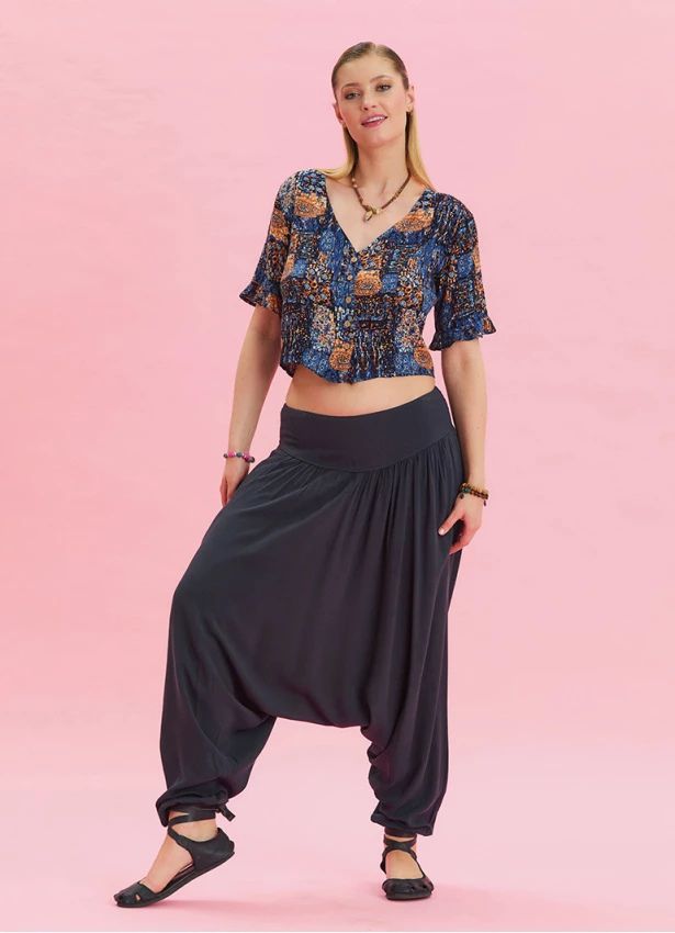Elegáns salwar "sötét antracit" - Image 5
